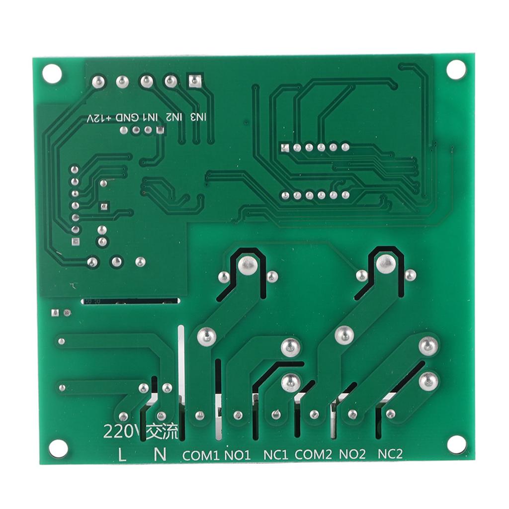 220V Motor Forward  Reverse Control Board Two Relay Delay Timing Cycle Module