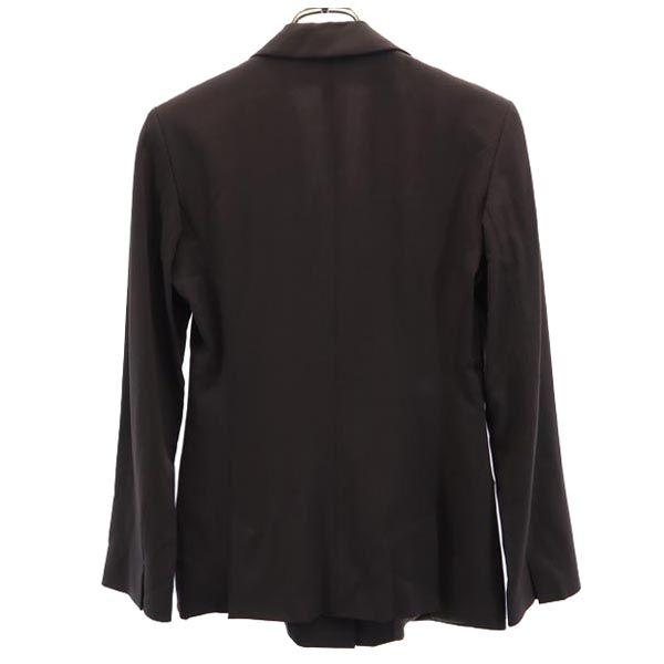 BOSS HUGO BOSS Wool Blend Tailored Jacket I 36 Brown Women Used