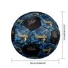 Ronaldo's Golden Legacy Size 5 Football Machine Sewn Indoor/Outdoor Training and Matches Ideal for Soccer Enthusiasts