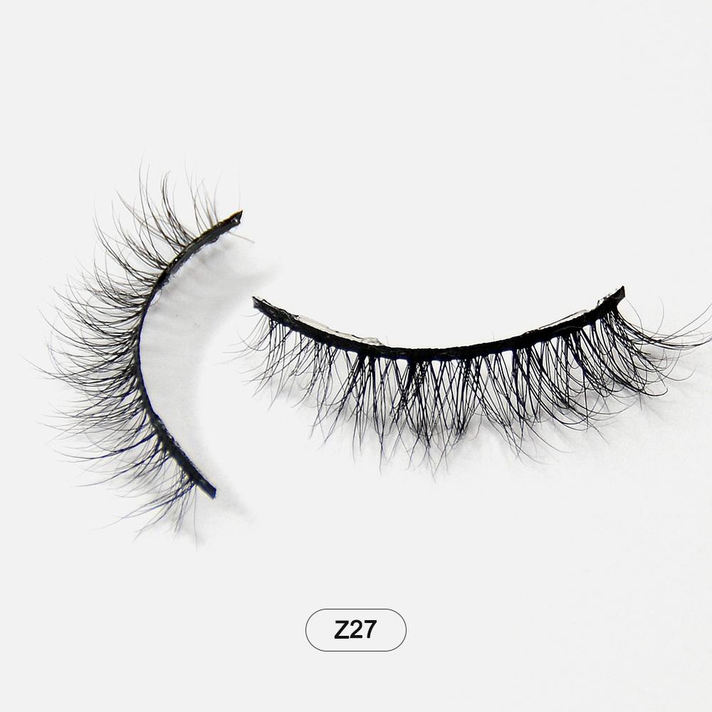 Dropshiping Makeup Mink Lashes Fluffy Soft Full Fake Eyelashes Natural False Eyelashes Wispy Lash Extension
