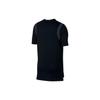 Nike T Shirts Men's Black Crew Neck Moderate Straight Fit 859668-010