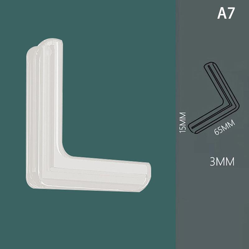 4 Pcs Silikon Sicherheit Möbel Rand Banding Ecke Wachen Aluminium Winkel