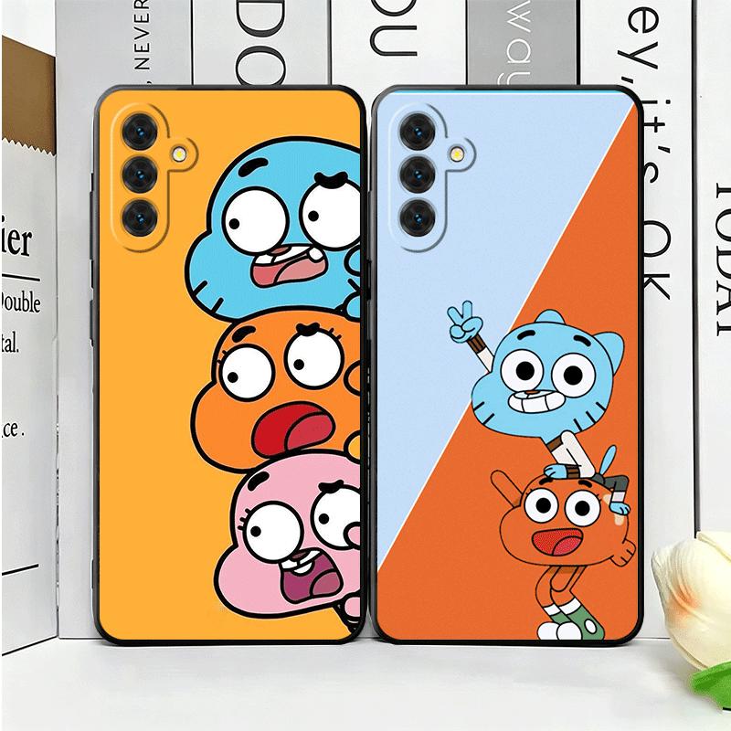 A-Amazing World G-Gumball Soft Phone Case for Samsung A17 A37 A57 A16 A26 A36 A56 A15 A25 A35 A55 A14 A24 A34 A54 A13 A23 A33 A5