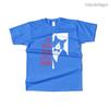 Unisexs Cotton Hello Little Friend Graphic Funny Cat T Shirt Street Casual Style Tee for Unisex and Women