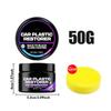 Car Plastic Restorer–Black Gloss Interior Renewal Wax for Dashboards Leather Trim&Panels Auto Polish Repair Coating to Restore Shine Protect Surfaces