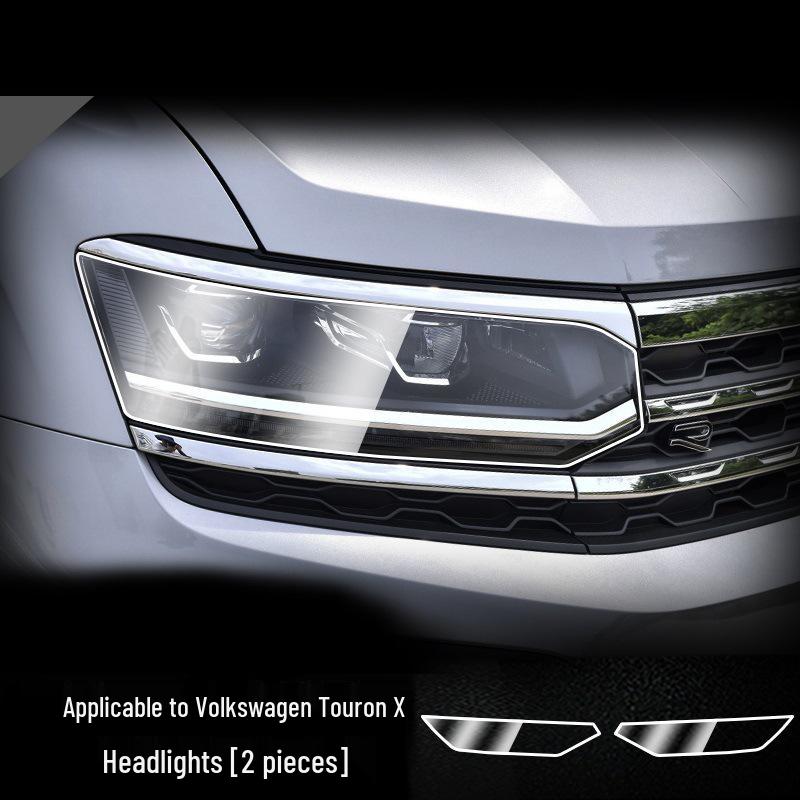 Volkswagen Headlight Film for Teramont X, Tiguan X, Touareg, Tharu, Sagitar, Golf, Viloran, and T-Roc models.