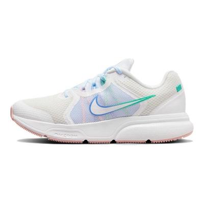 Zoom Span 4 Tejido Cómodo Absorción de Impactos Antideslizante Resistente al Desgaste Transpirable Ligero Zapatillas de Running Casual de Caña Baja DC9000-100