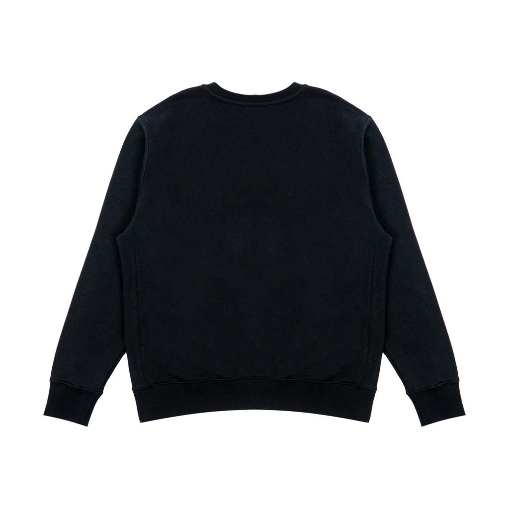 Nike Fantasia Incredibile Emo Emozione Ricamo Fatto a Mano Felpa Casual Ampia Girocollo Unisex Felpa Nera BV2667-010EMO