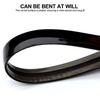 Car Exterior Glossy Black Body Strip Bumper Door Protective Moulding Styling Trim Sticker 6mm 8mm 10mm 12mm 15mm 20mm 30mm