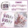 High-End Handmade Nail Art: Pure Desire Style Rhinestone Nail Stickers Collection.