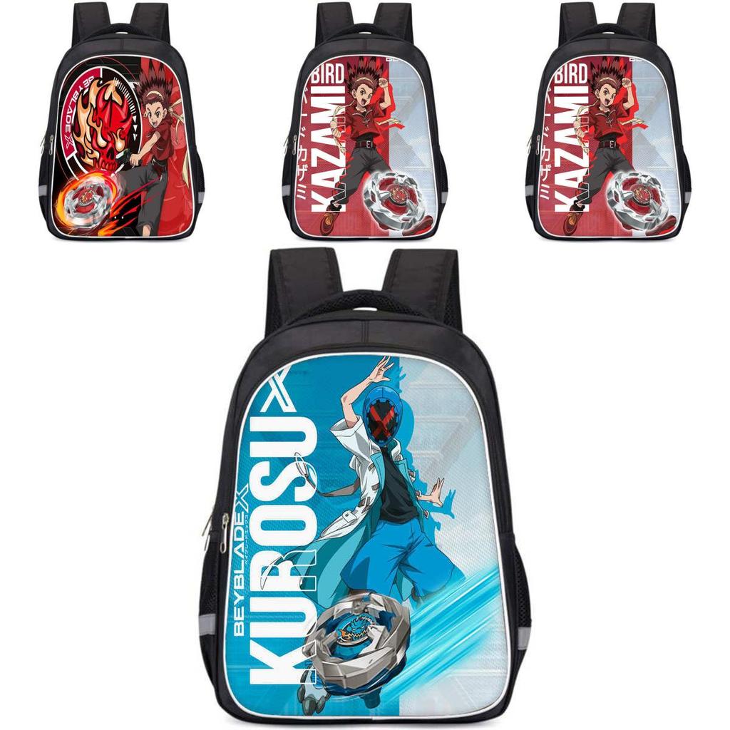 Beyblade X Large Capacity Backpack Lightweight Oxford Bag For School Essentials