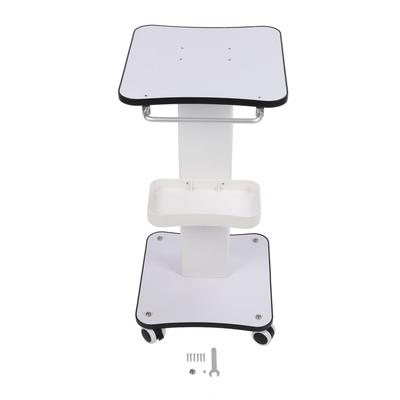 Carro Trolley de Salón de Belleza Ruedas Silenciosas Giratorias 360 Grados Equipo de Salón Spa Carro Rodante