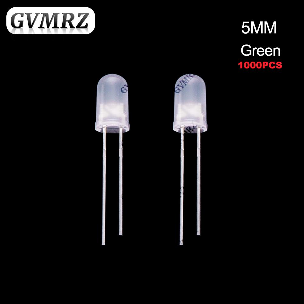 Frosted LED Diode Indicator 3mm 5mm Single & Red-Green Bi-Color Common Anode / Cathode