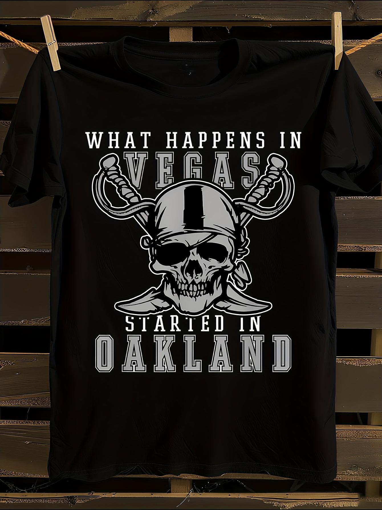s Oakland -Inspired Vegas Slogan T-shirt XXXXL
