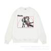 Mens Oversized Streetwear Hoodie With Bold Letter Print Cotton Sweatshirt Winter Casual Top