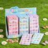 1 sheet 3D candy ocean Relief Kawaii Stickers DIY Scrapbooking Diary Mobile Phone Camera Decoration Cute Stickers