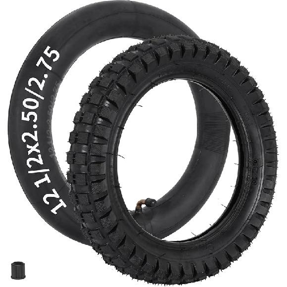 RUTU 12.5X2.75 12 1/2 X 2 3/4 Inner Tube For MX350 MX400 Rocket Electric Dirt Bike Scooter Stroller X-Treme X-560 EZip E-500 E-750 E-900