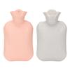 Bouillotte 500ML Épaissir PVC Souple Antidéflagrant Portable Grande Bouteille d'Eau Chaude pour l'Hiver