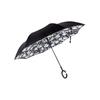 Thickened Black Parasol Umbrella Umbrella Boutique Innovative Reverse Umbrella Double-layer Sun Umbrella