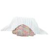 Summer Plaid Mermaid Tail Knit Blanket for Office & Nap