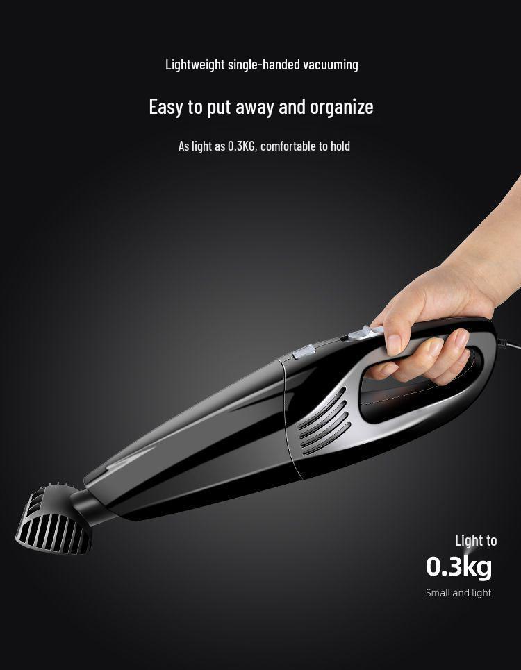 High-Power Portable Wireless Car Vacuum Cleaner for Home and Sedan