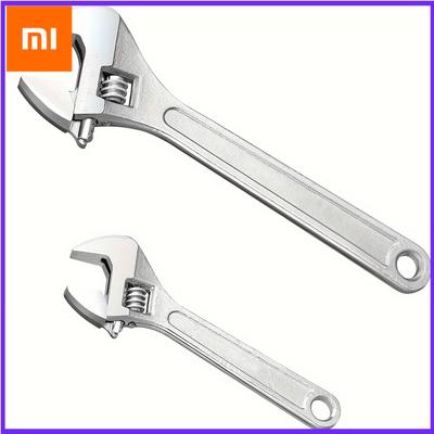 6 Inch/10 Inch Adjustable Wrench With Wide Handle, Perfect For Plumbing, Home And Garage Applications