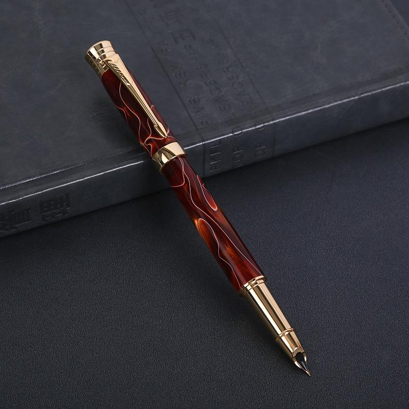 Acrylic Creative Gift Pen Set National Day Holiday Business Birthday Gift Student Practice Signature Pen