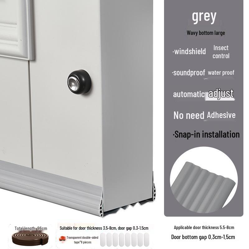 Door Bottom Windproof and Soundproof Sealing Strip