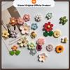 8 Piezas Imanes de Nevera de Flores de Dibujos Animados Imanes Decorativos para Lavavajillas Pizarra Almacenamiento Cocina Decoración del Hogar