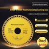 Composite Multi-Functional Universal Saw Blade for Cutting Tile, Stone, Marble, Color Steel, and Metal.