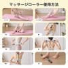 DPEAN Fascia Roller, Massage Roller, Muscle Roller, Foam Roller, Massage Stick for Neck, Back, Shoulders, Hips, Legs, Feet, Soles, and Thighs (Gray)