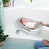 INGENUITY Baignoire bébé évolutive, extra-large avec transat bébé hamac en tissu doux et support bébé assis de 0 à 24 mois