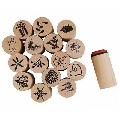 DECO ART D STEMPEL: 20 MM, NOa‹L, 15 ASSTD CREOTIME 28580
