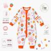 Bamboo Cotton Baby Sleeper: Split-Leg, Lightweight, Anti-Kick, All-Season Pajamas