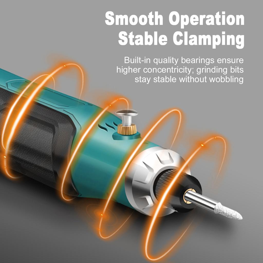 Mini Cordless Engraving Pen, 3 Speed Multi Function Rechargeable Handcraft Tool for Grinding, Polishing, Drilling,