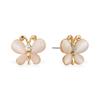 Women's Moonstone Star Stud Earrings: 2021 Trendy, High-End Jewelry