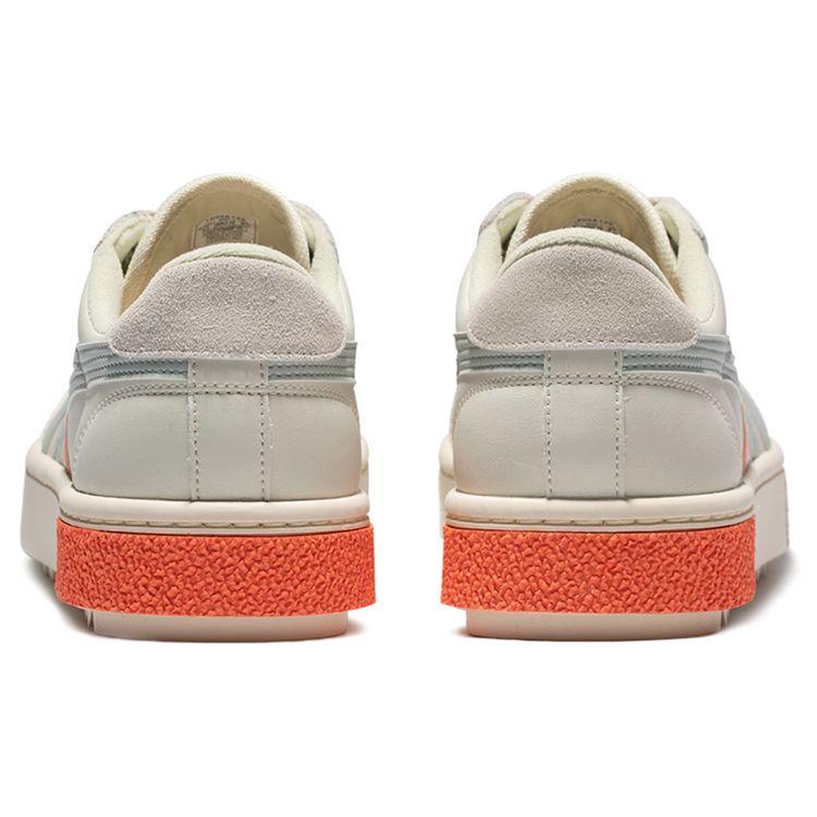 Asics Gel-Court Trail Retro Versatile Casual Color-Block Low-Top Sneakers Unisex Sneakers Light-Blue Orange 1203A129-301