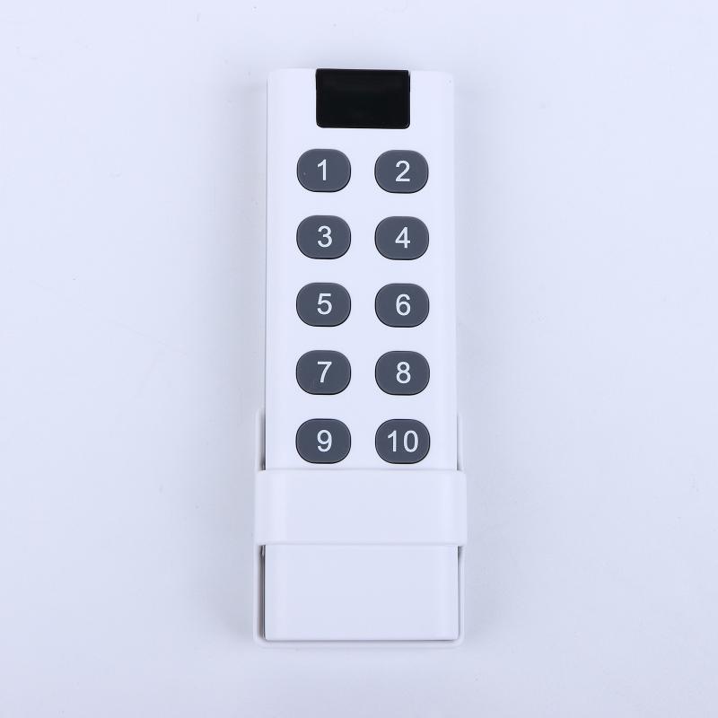 433Mhz Wireless Learning Code Digital Remote Control Transmitter For Long Distance Wireless Remote Control With 4/6/8/10 Key