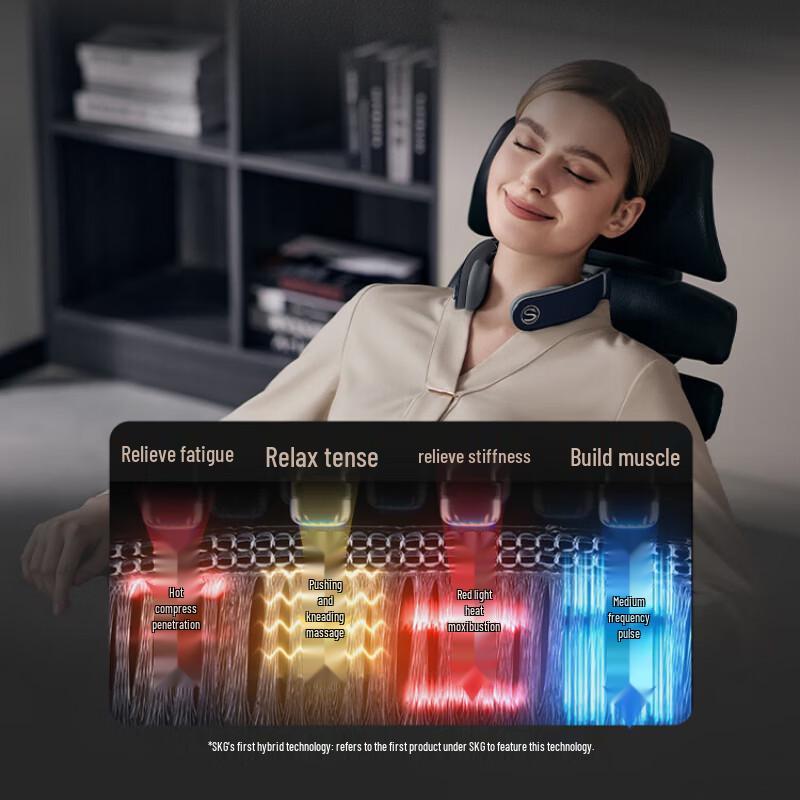 SKG G7 Series Gen 2 Cervical Massager - Deluxe Edition CN plug (adapter included)