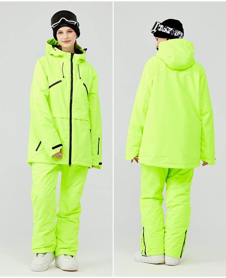 Unisex zimowy wiatroszczelny kombinezon narciarski i snowboardowy outdoor