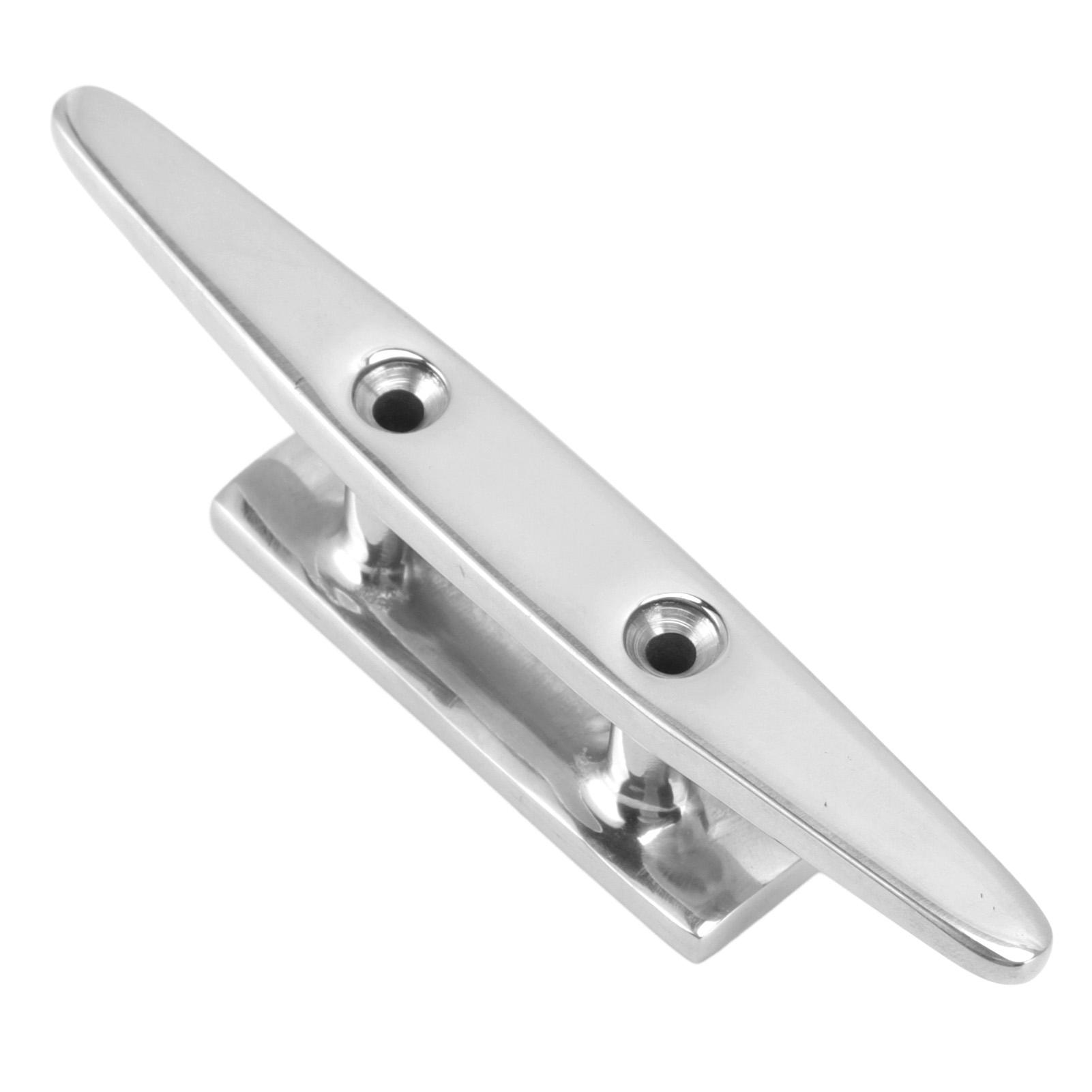 

Stainless Steel Low Flat Top Boat Dock Cleat Marine Grade Boat Deck Rope Tie Replacement Parts 125mm 5inch