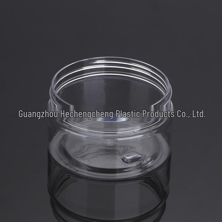 100g/100ml Transparent PET Wide-Mouth Cream Jar for Face Masks