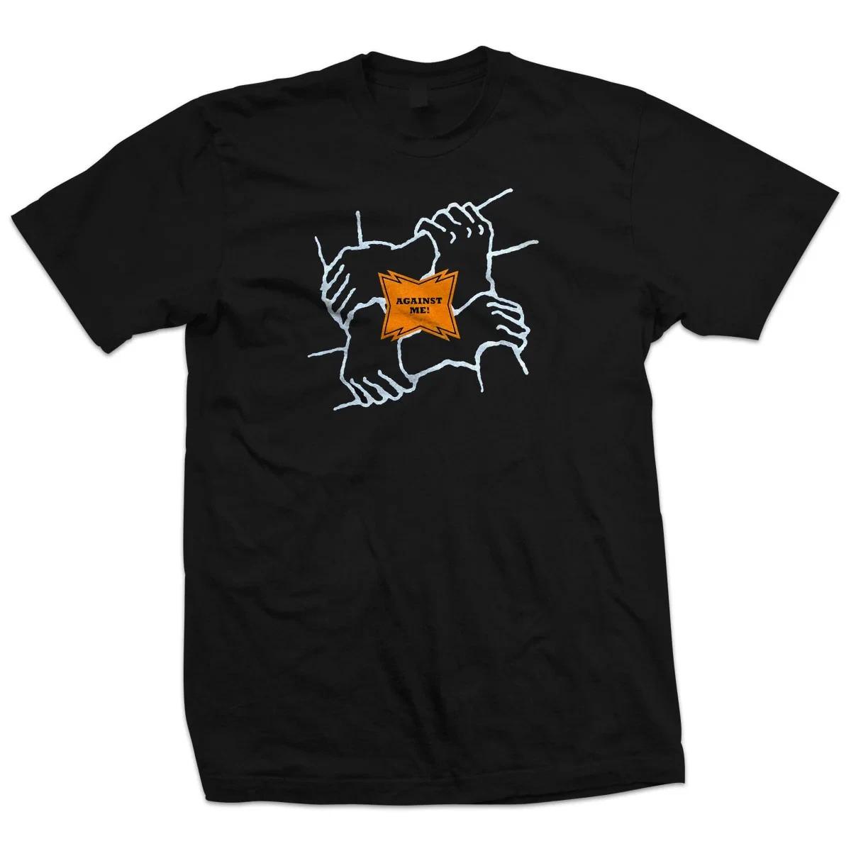 New Music Against Me!  Hands  T Shirt M