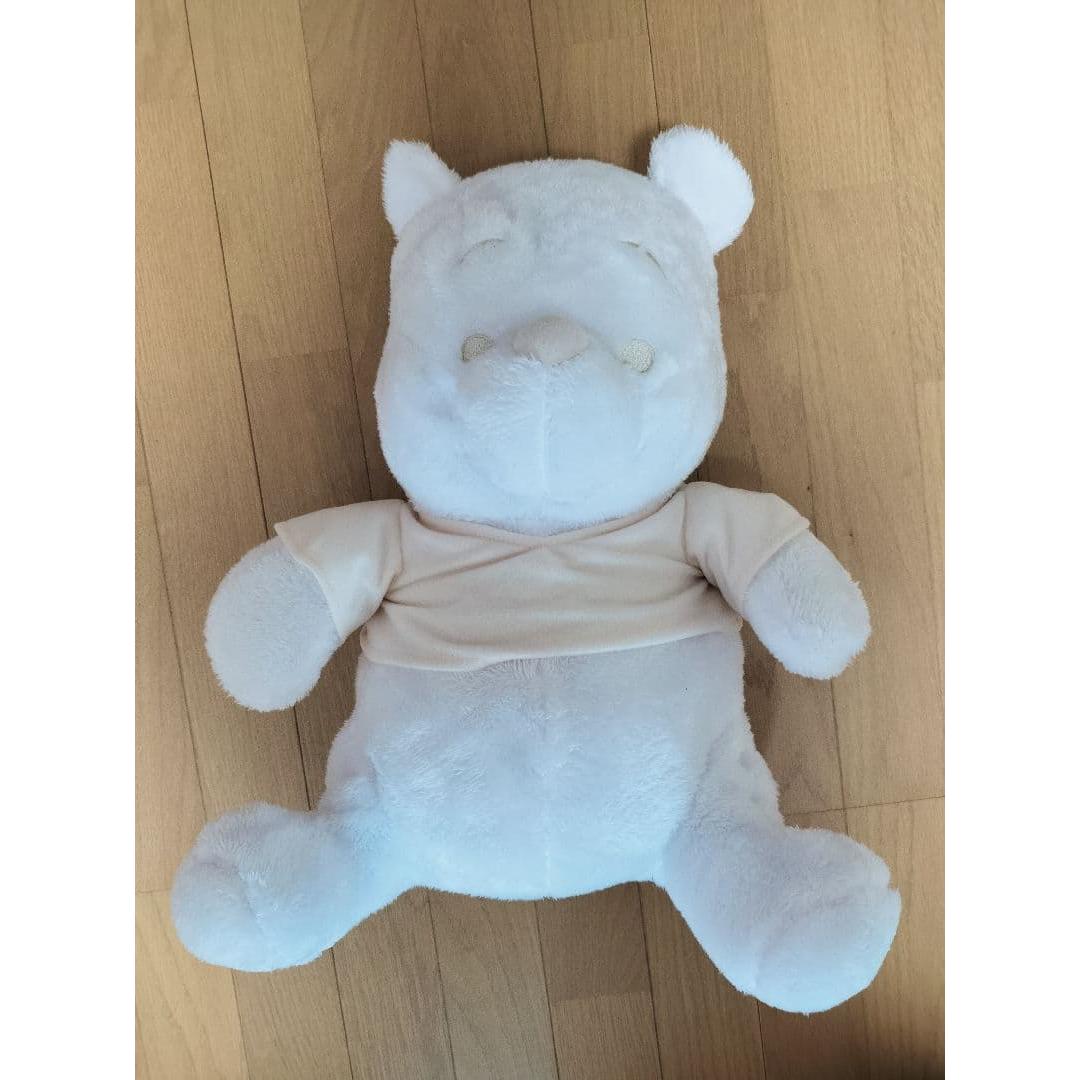 Winnie the Pooh 100th Platinum White Super BIG Plush
