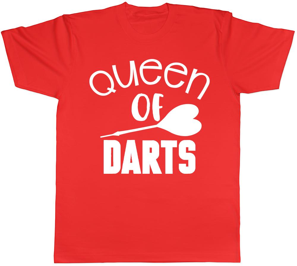 Queen of Darts Ladies Womens Unisex TShirt S