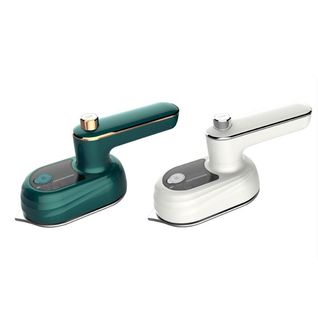 Portable Mini Steam Iron Foldable Handle Powerful Hand Held Ironing Machine