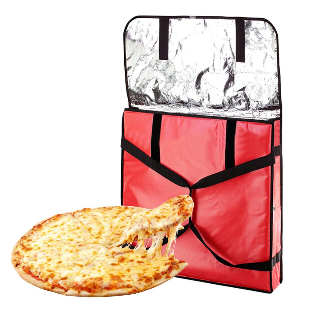 Wiederverwendbare Pizza-Warmhaltetasche mit Wärmeisolierung Heimzubehör Praktisch für Camping und den täglichen Restaurantgebrauch