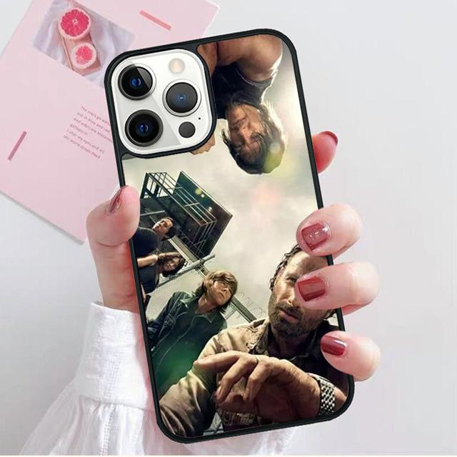 The Walking Dead Zombie Rick Daryl Phone Case Cover For iPhone 17 Air 15 16 14 13 12 Pro Max 11 Pro Max Plus Coque