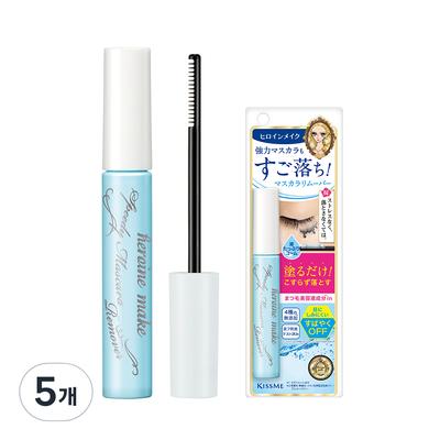 Kiss Me Heroine Make Speedy Mascara Remover, 6ml, 5 Pcs.