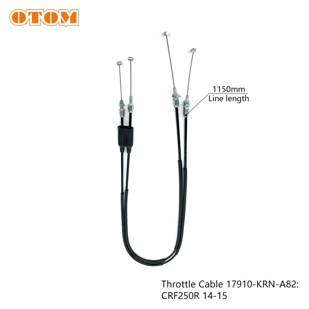 OTOM For HONDA Throttle Cable Wires Clutch Line CRF250R CRF250RX CRF450R CRF450RX Motorcycle Bike Emergency Brake Oil Pipeline